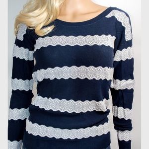 American Eagle Striped Sweater